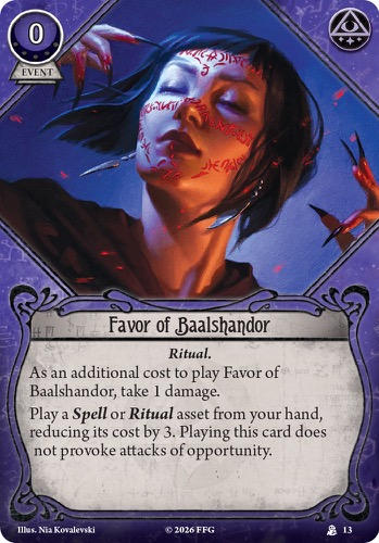 Favor of Baalshandor