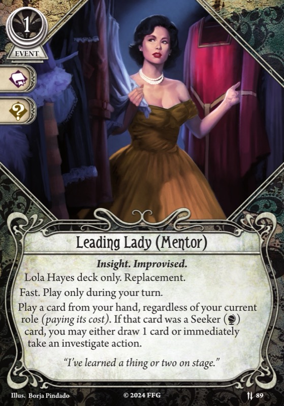 Leading Lady (Mentor)